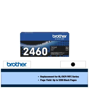 Brother TN-2460 1.2k Toner Cartridge (Black)