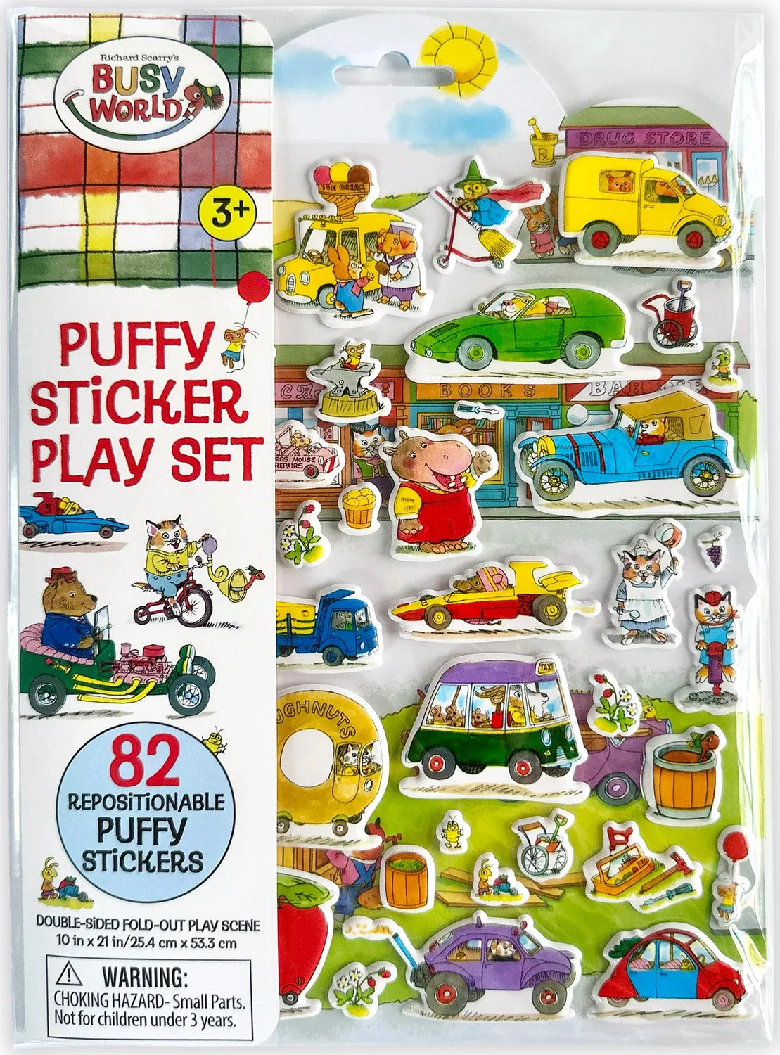 Busy Town Puffy Sticker Playset