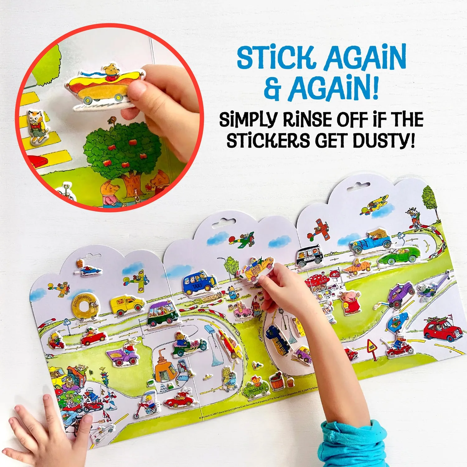 Busy Town Puffy Sticker Playset