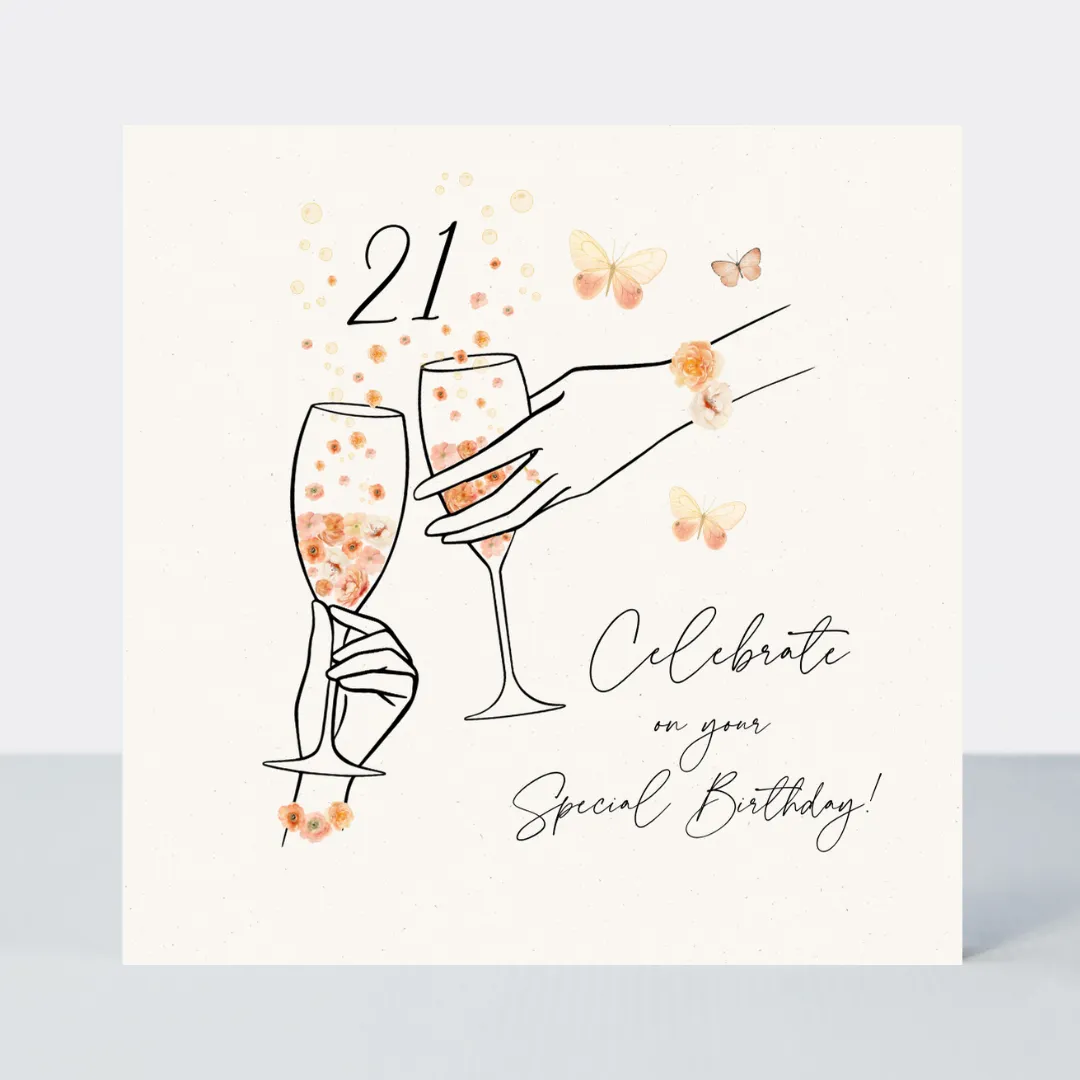 Camille 21 Birthday Card