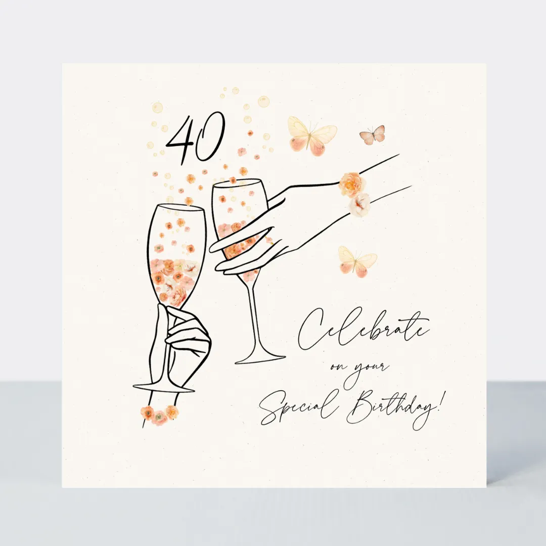 Camille 40 Birthday Card