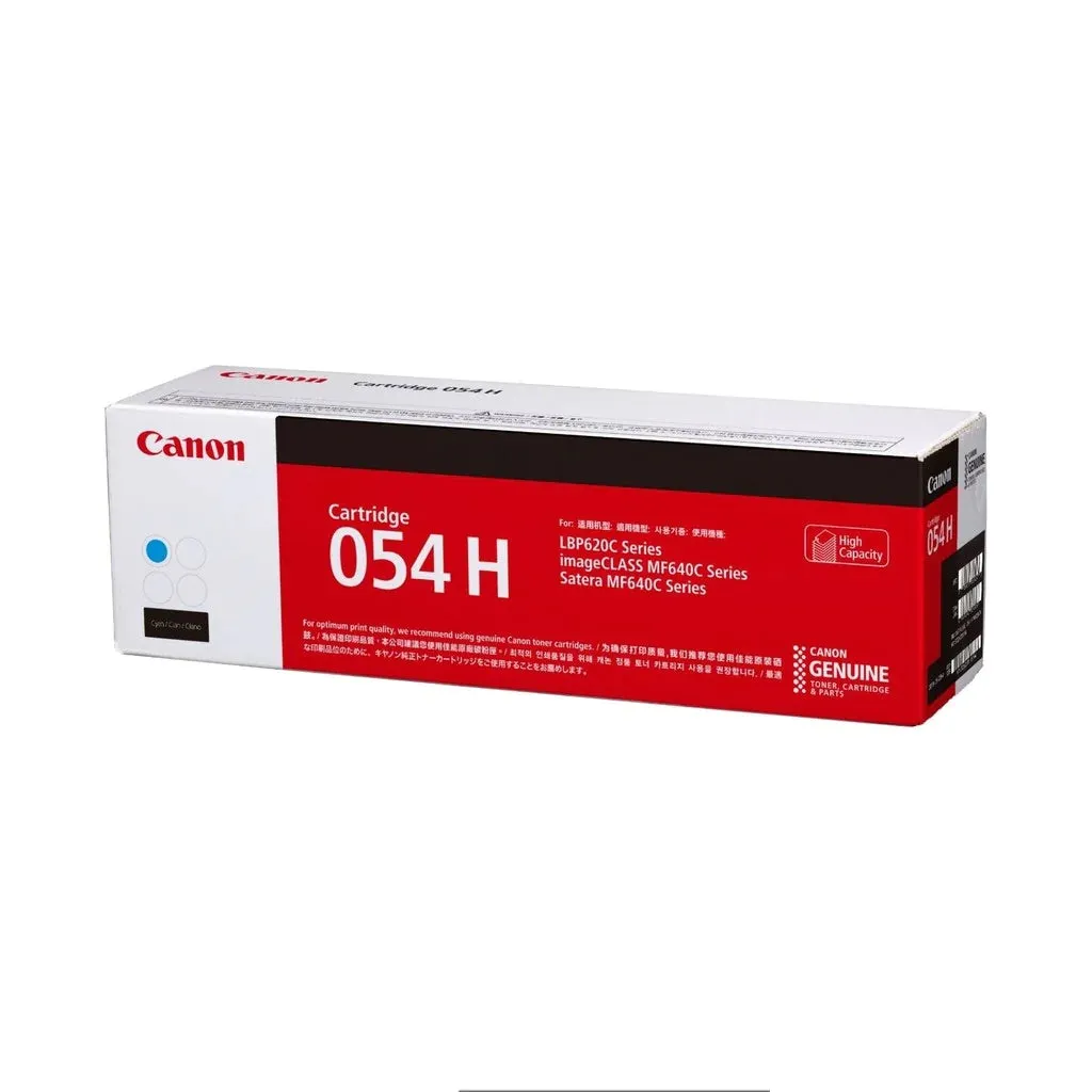 Canon 054 / 054H Toner Cartridge (Black/Cyan/Magenta/Yellow)