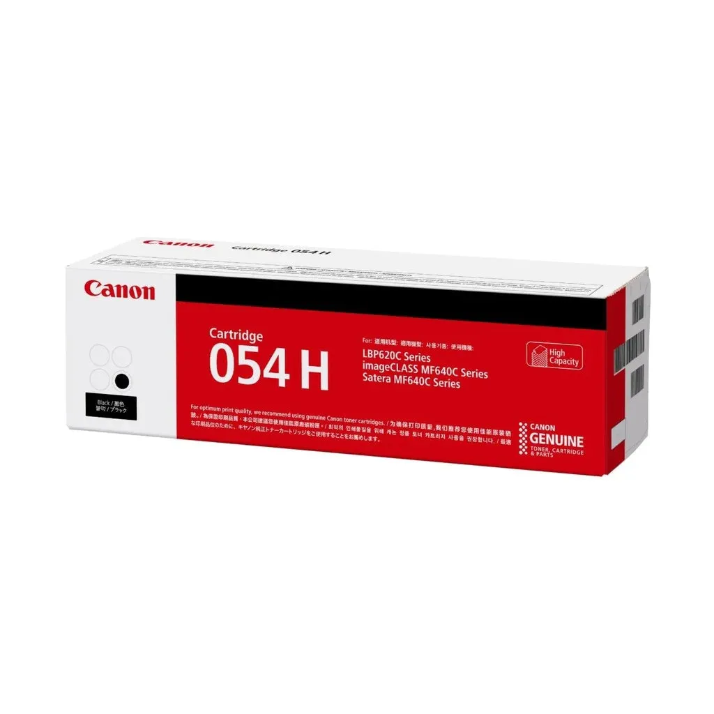Canon 054 / 054H Toner Cartridge (Black/Cyan/Magenta/Yellow)
