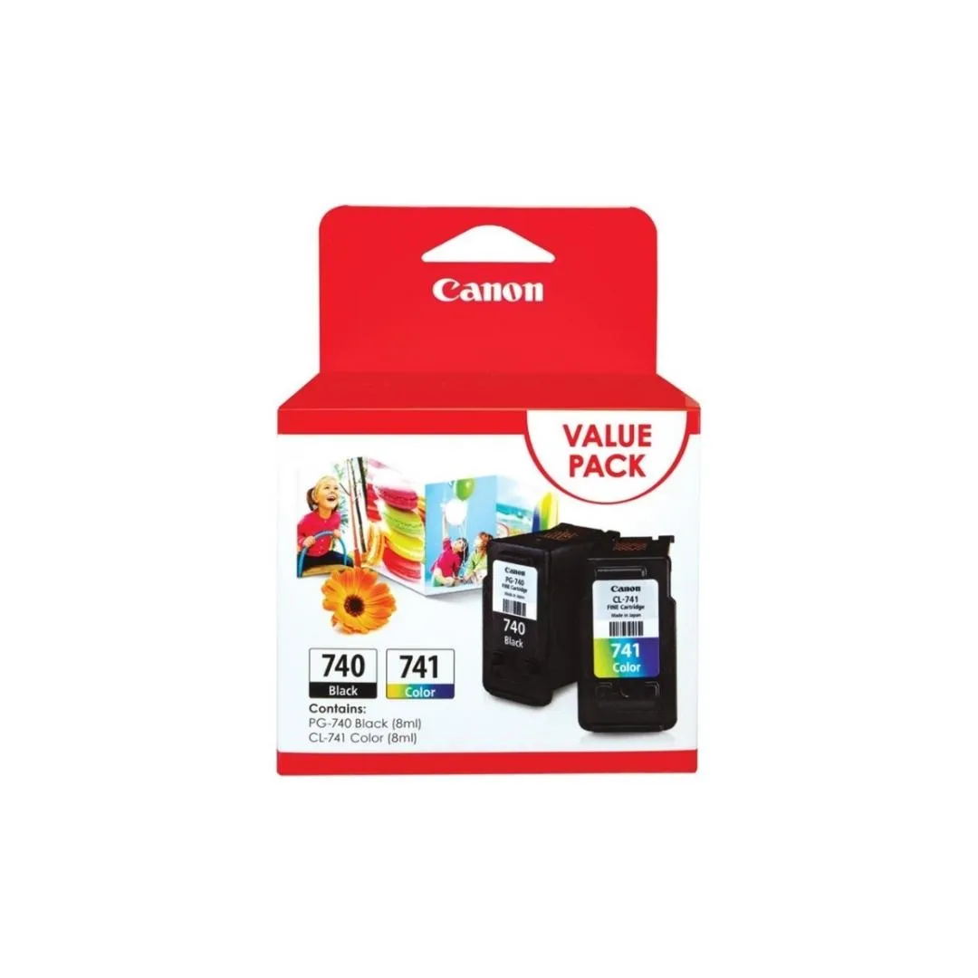 Canon PG-740/ PG-740XL/ CL-741/ CL-741XL/ PG-740 CL-741 Value Pack Ink Cartridge (Black/Color)