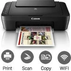 Canon Pixma MG 3070S All-In-One Color InkJet Printer (Black)
