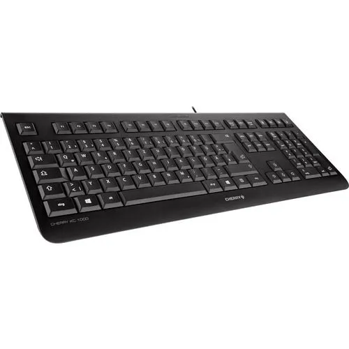 Cherry KC-1000 Quiet All-Rounder Keyboard 104 Key Wired Black