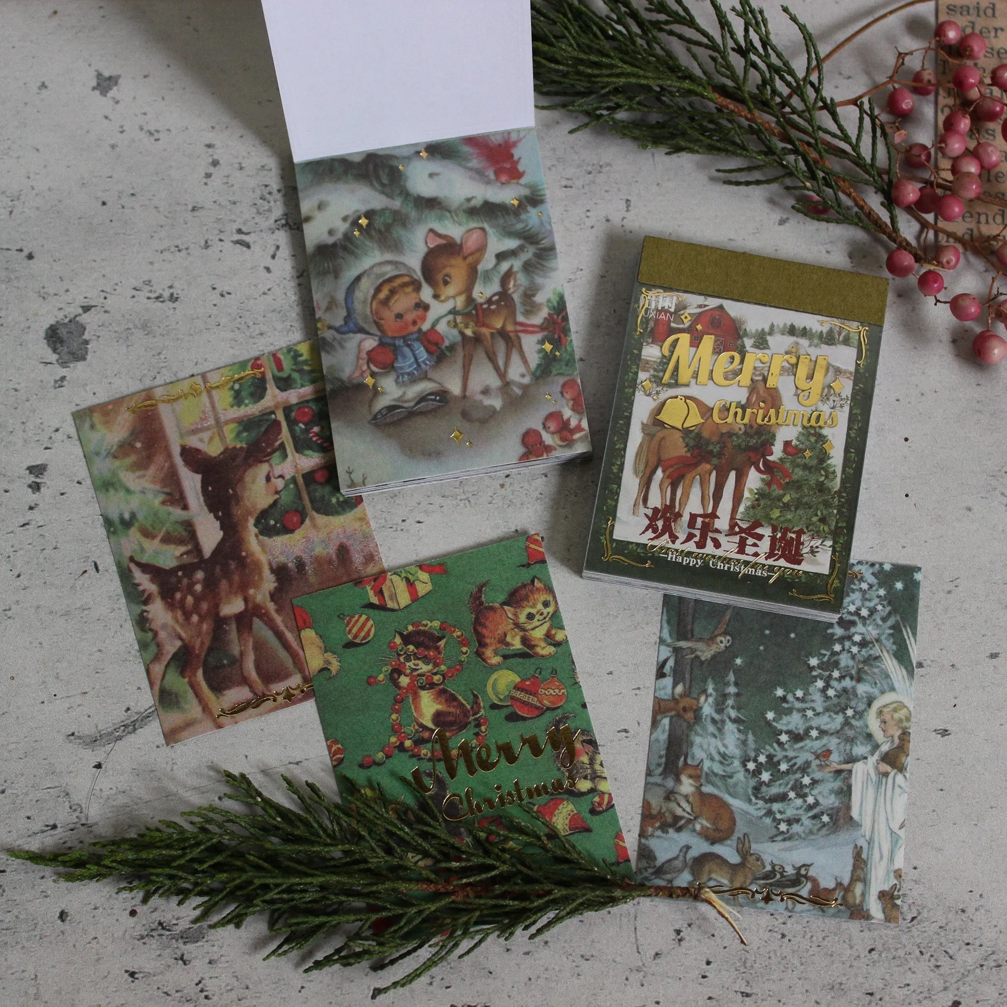 Christmas Mini Sticker Book