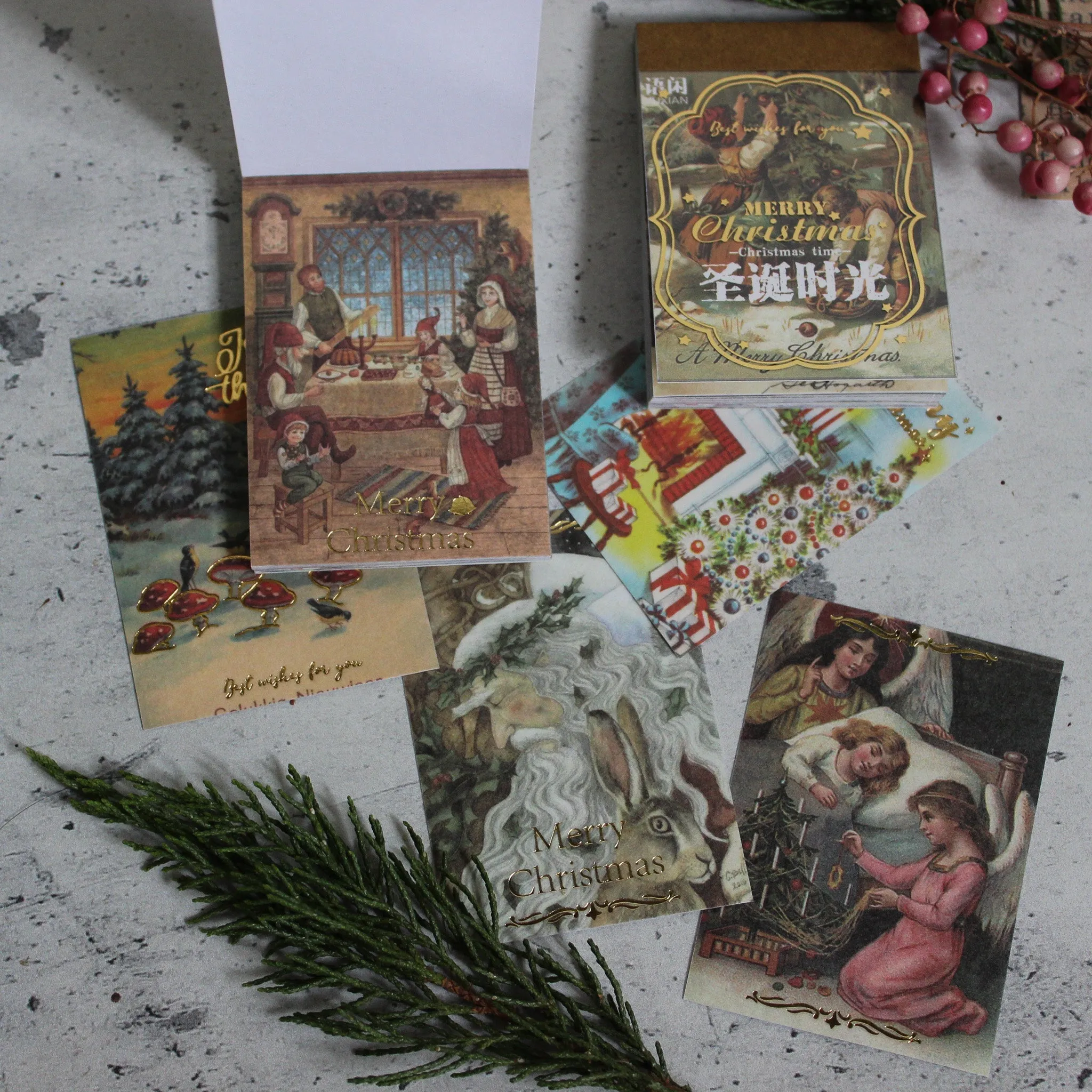Christmas Mini Sticker Book