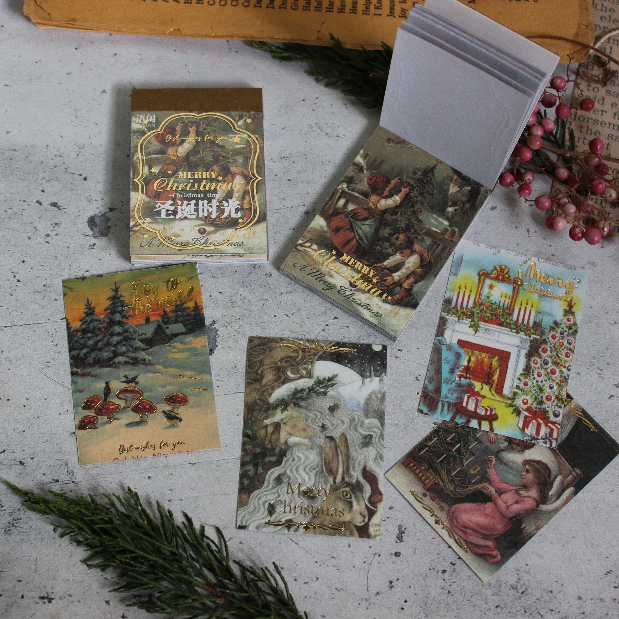 Christmas Mini Sticker Book