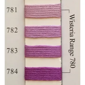 Colors 781 - 784 Wisteria Range