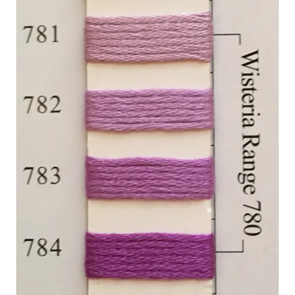 Colors 781 - 784 Wisteria Range