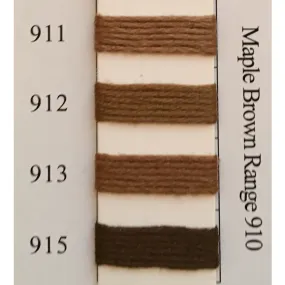 Colors 911 - 915 Maple Brown Range