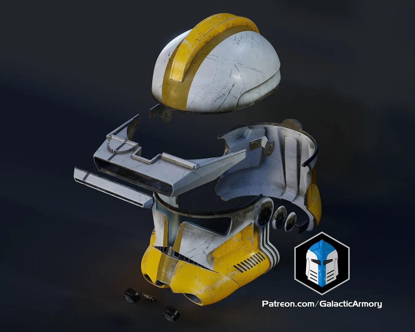 Commander Bly/Specialist Clone Trooper Helmet - 3D Print Files