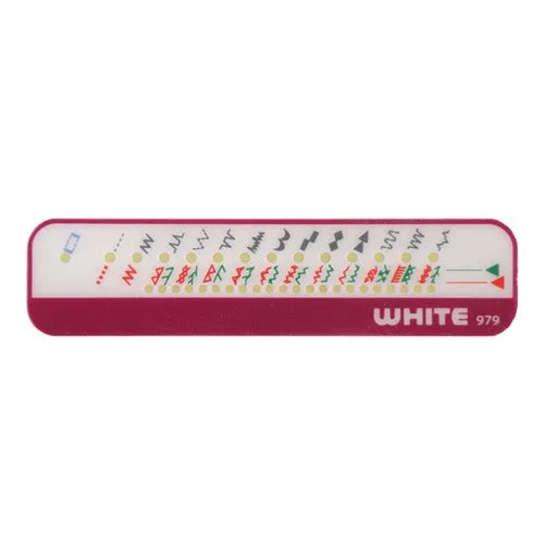 Control Plate for White 979