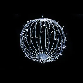 Cool White 20" Sphere with 200 LEDS