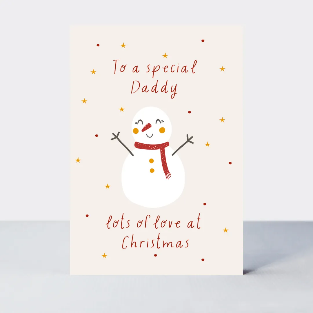 Cosy Christmas Daddy Card