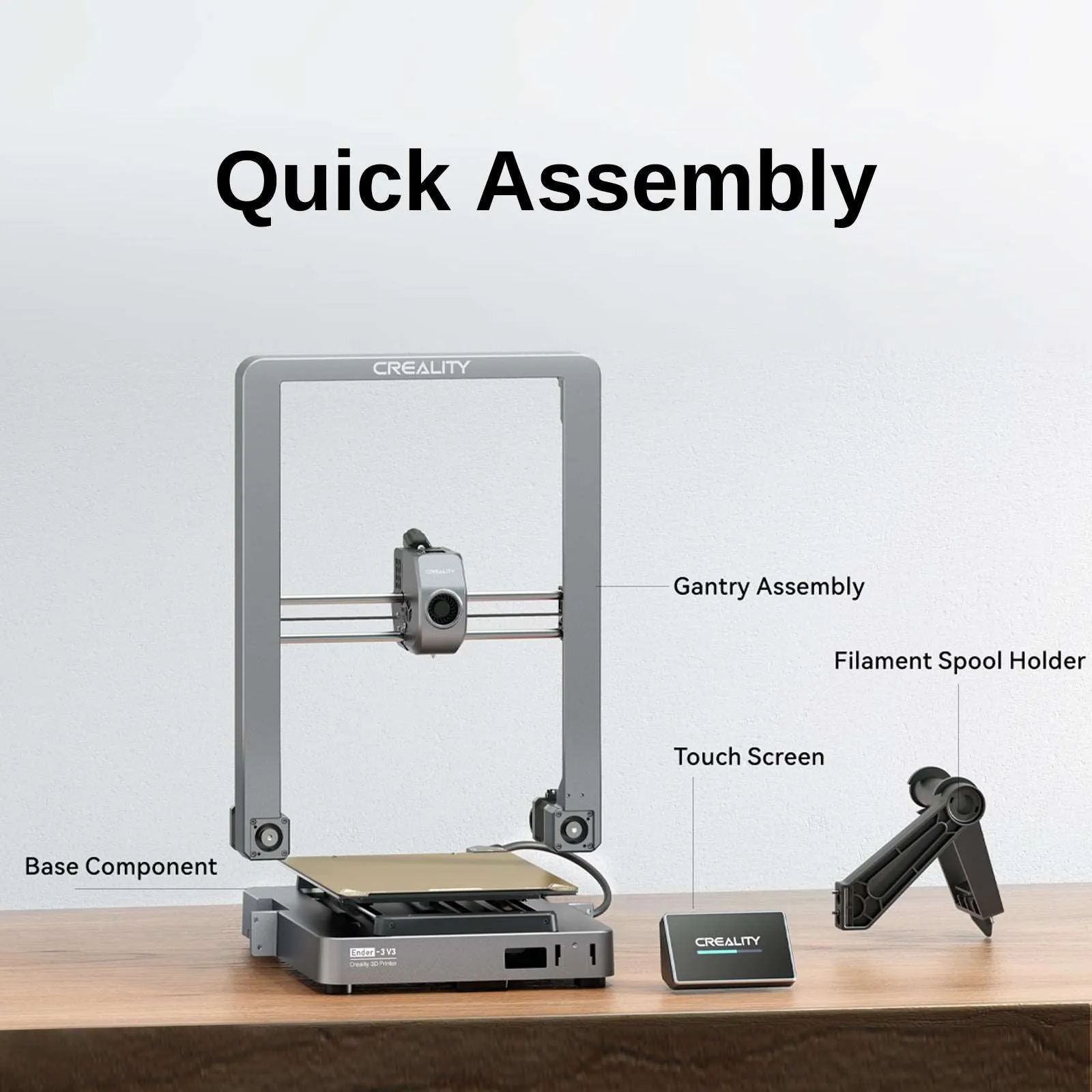 Creality Ender-3 V3 Speedy 600mm/s CoreXZ 3D Printer, 220*220*250mm