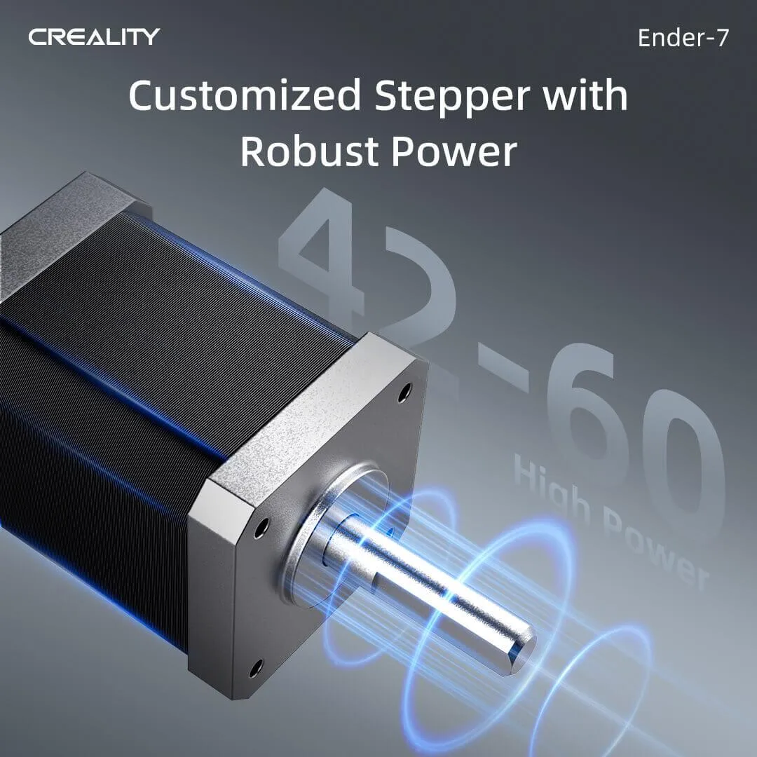 Creality Ender 7 3D Printer 250 mm/s High-Speed Printing with High Precision Linear Rail Core XY Structure, Dual Cooling Fans, FDM 3D Printing