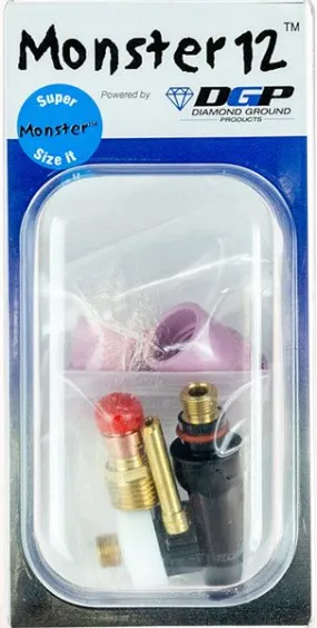 Diamond Ground Monster 12 TIG Nozzle Kit MN12-3-116D