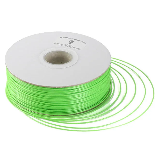 [Discontinued] SainSmart 3mm imported PLA Filament For 3D Printers 1kg *Green*