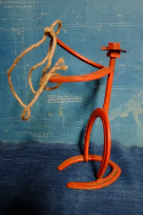 Dr. Hal's horseshoe cowboy