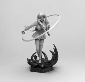 E002 - NSFW Anime character design, The Sexy hot girl Hero, STL 3D model design print download files