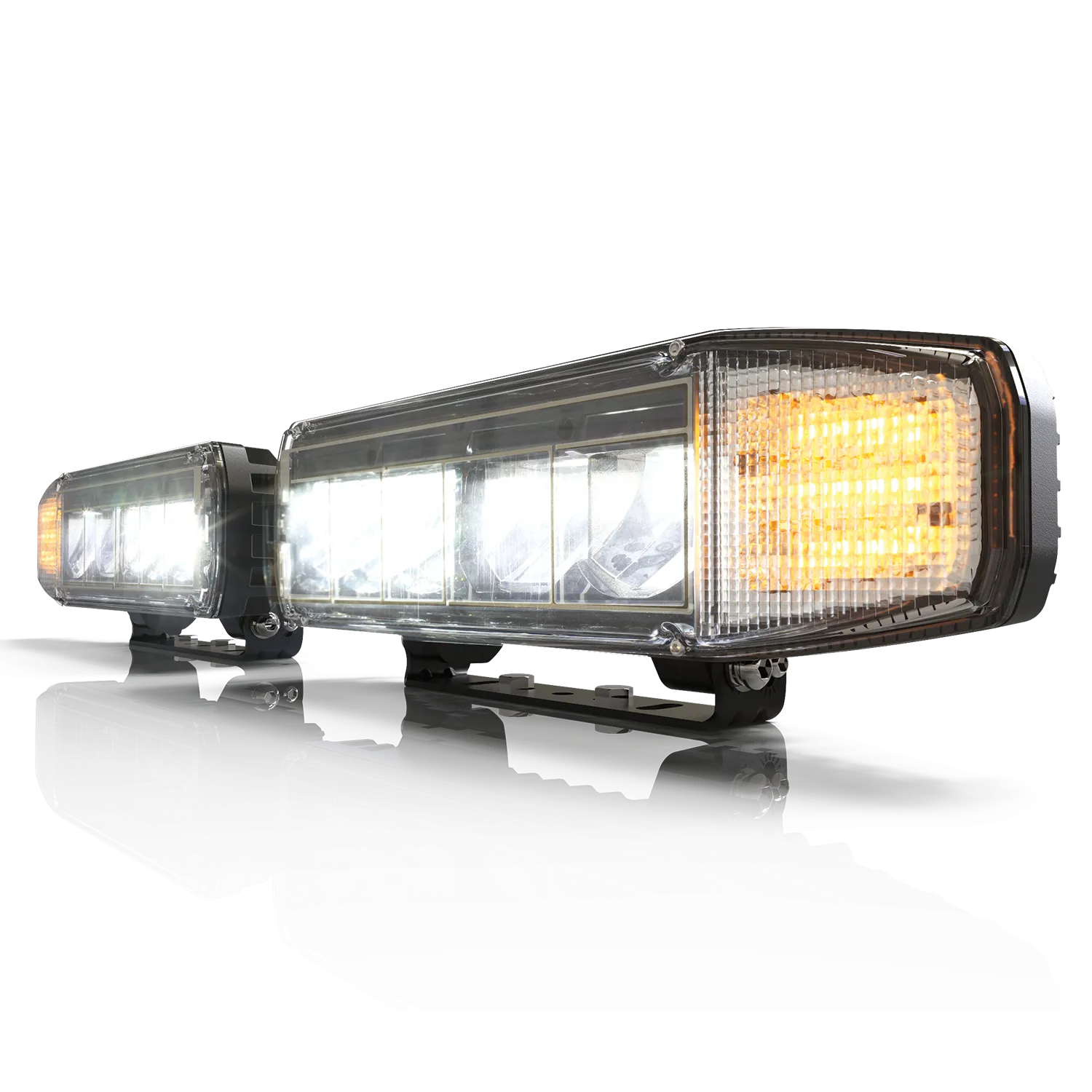 ECO EW4009 ECCO Pair of Heated LED DOT Snowplow Worklight