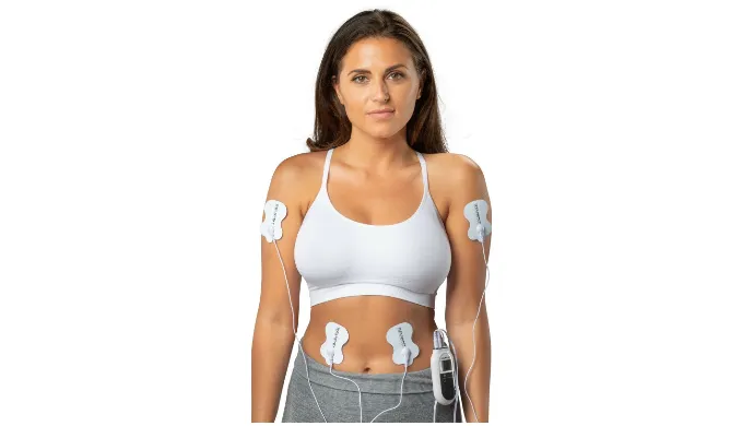Electric Tens Unit Pulse Massager: Promotes Muscle Stimulation and Pain Relief - Ships Next Day!