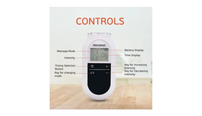Electric Tens Unit Pulse Massager: Promotes Muscle Stimulation and Pain Relief - Ships Next Day!