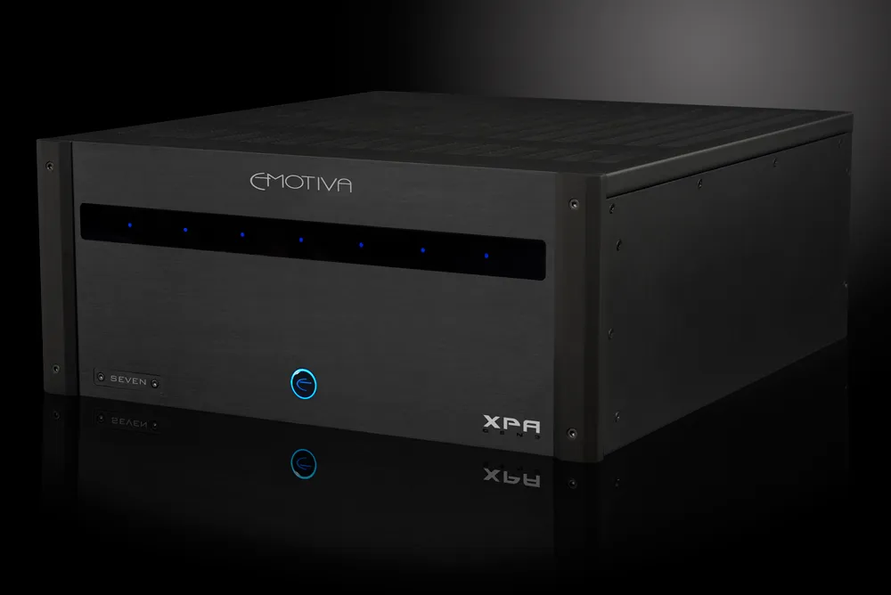 Emotiva XPA-7 Gen3 Black Modular Power Amplifier (7 Channel)