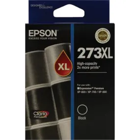 Epson 273XL Claria Premium High Capacity Ink Cartridge (Black)