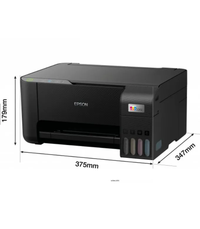 Epson L3210 3-in-1 Multifunctional EcoTank Printer with Epson Heat-Free Technology for Printing, Scanning and Copying