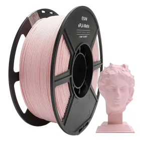 eSUN Matte PLA 3D Print Filament 1.75mm 1kg (Peach Pink)