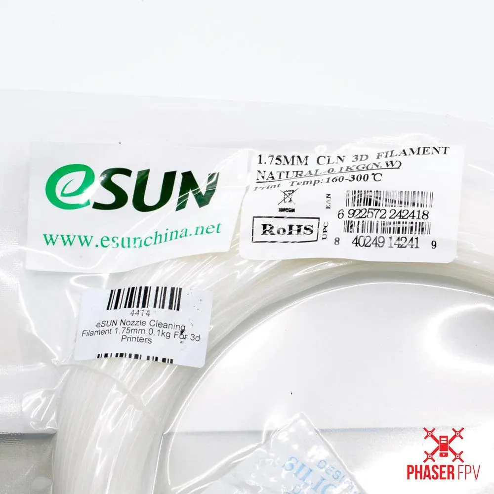 eSUN Nozzle Cleaning 3D Filament 1.75mm 0.1KG