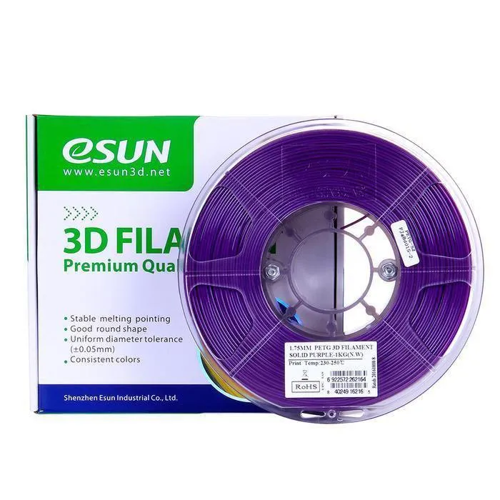 eSUN PETG 3D Filament 1.75mm 1KG