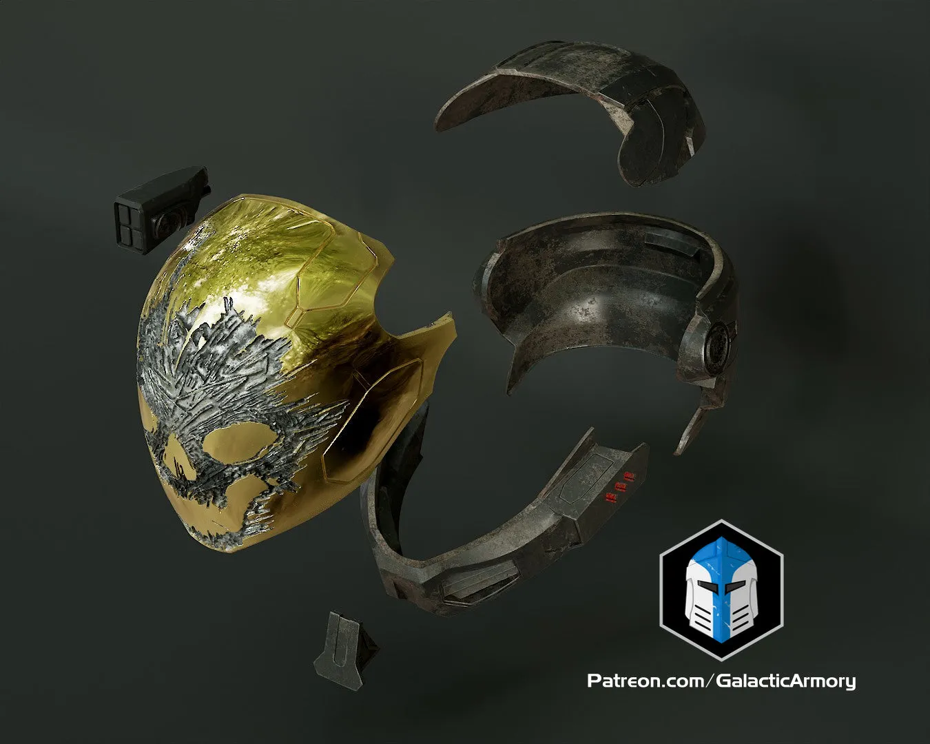 EVA Emile Helmet - 3D Print Files