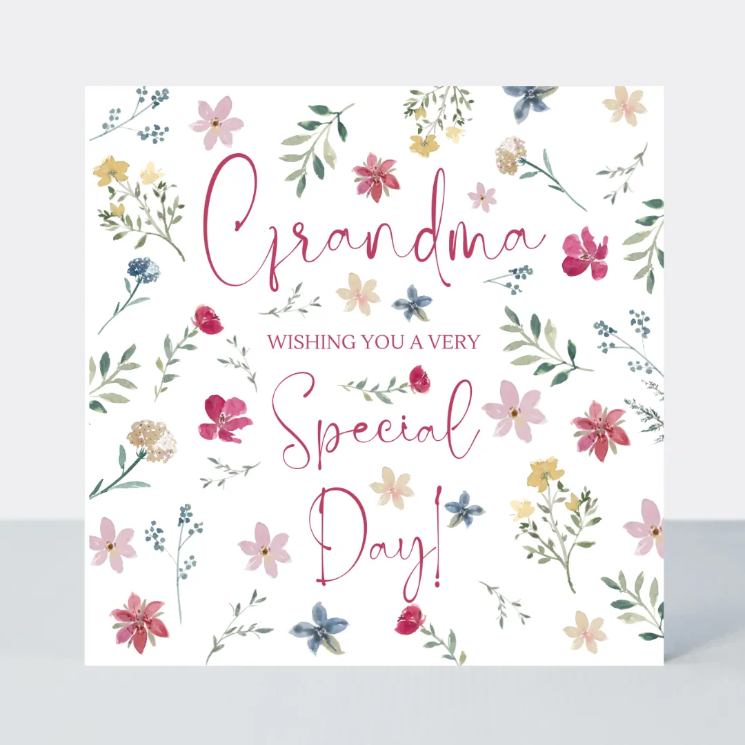 Everglade Grandma Special Day Card