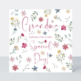 Everglade Grandma Special Day Card