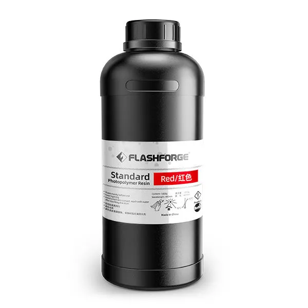 Flashforge Standard Resin 1KG | 405nm UV-Curing Bottle