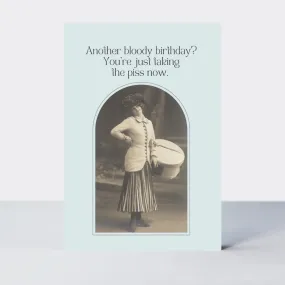 Fondant Fancies Another Bloody Birthday Card