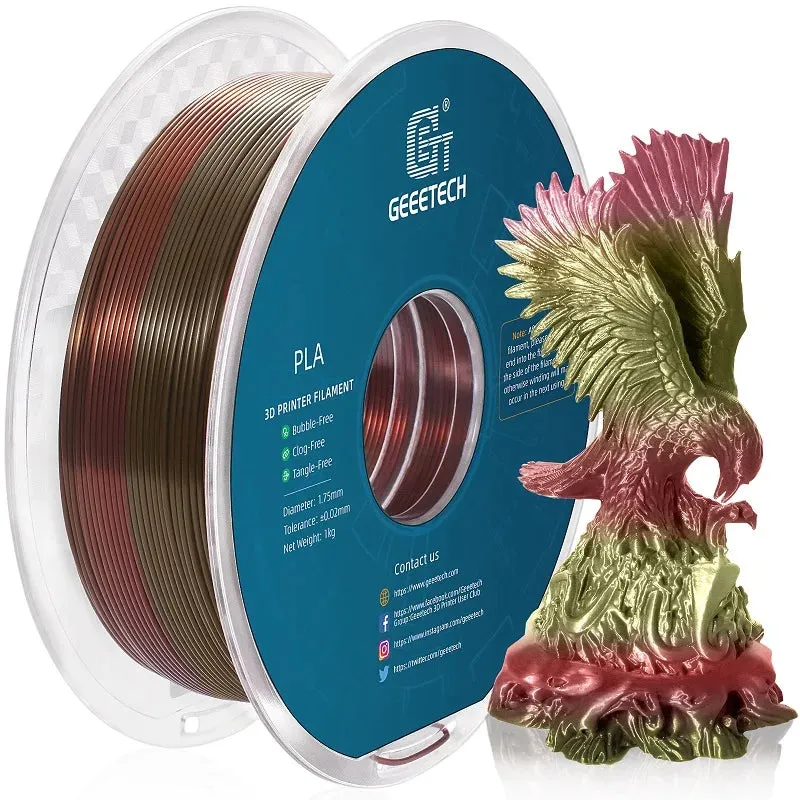 Geeetech PLA 3D Printer Filament: 1kg 1.75mm Many Colours ideal for all FDM 3D Printers