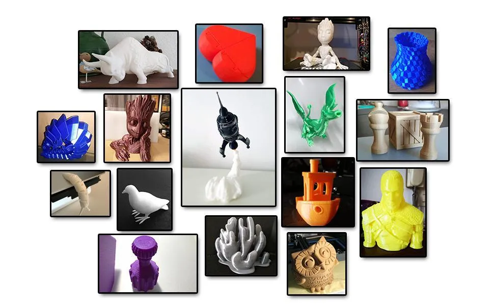 Geeetech PLA 3D Printer Filament: 1kg 1.75mm Many Colours ideal for all FDM 3D Printers
