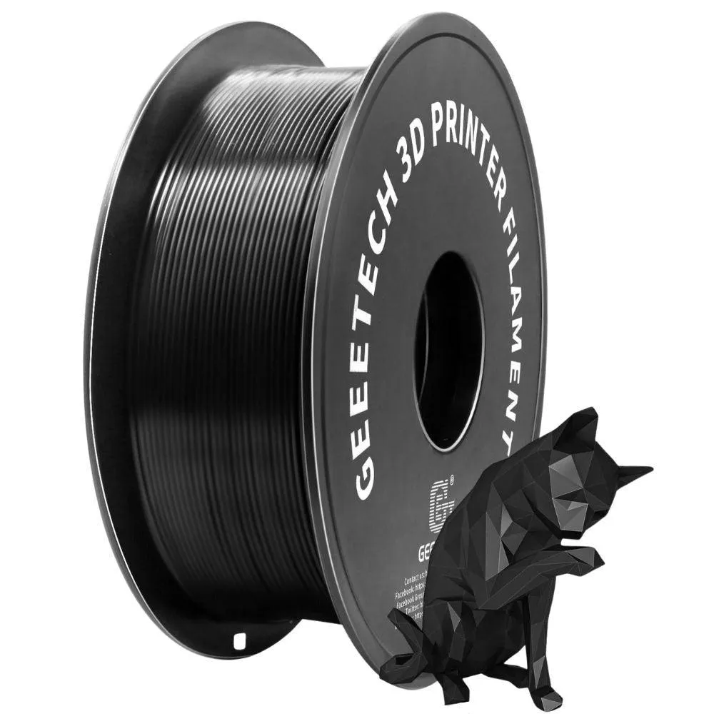 Geeetech PLA 3D Printer Filament 1kg 1.75mm Many Colours inc. Wood, Glow In The Dark, Silk
