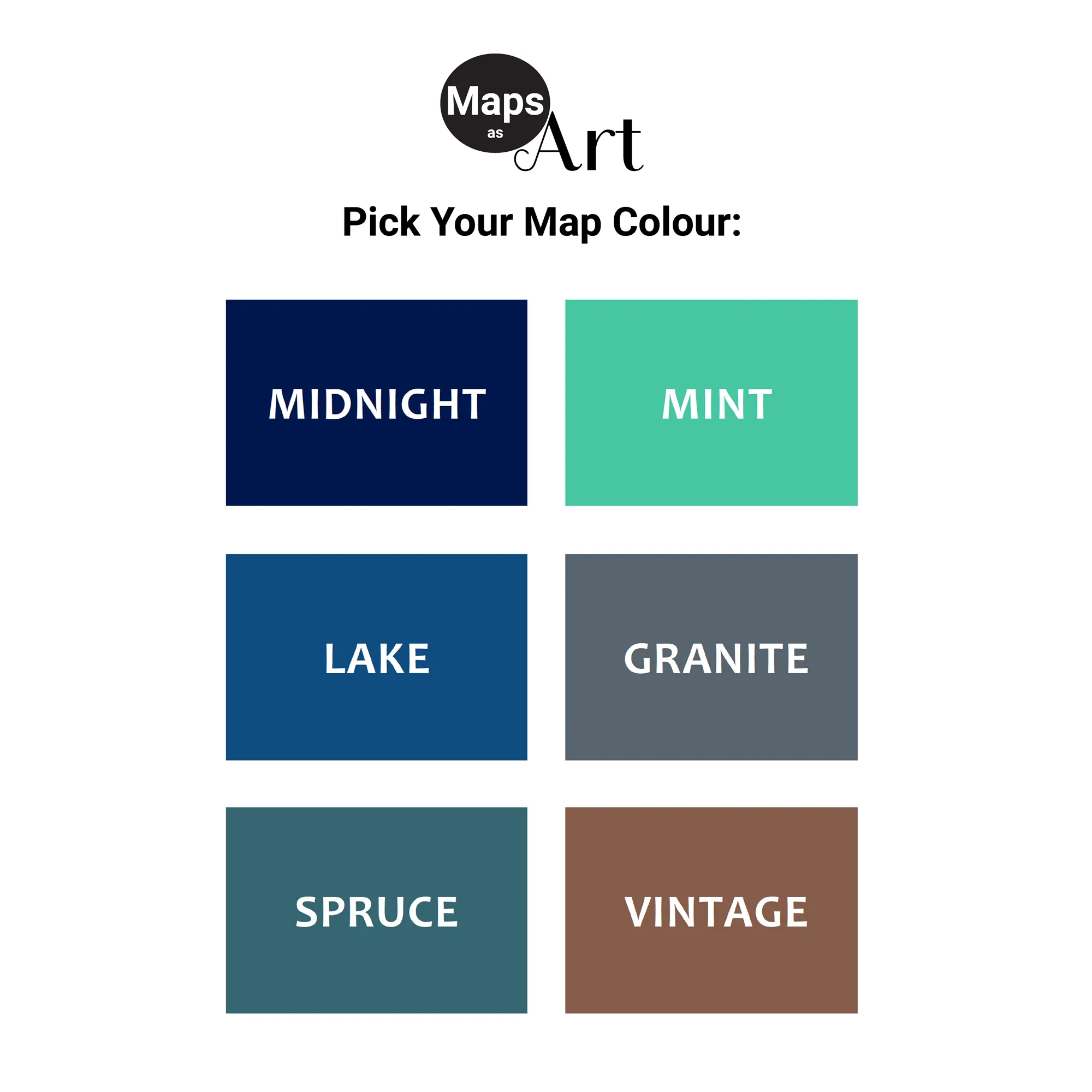 Georgia State Wall Art Map Print Poster- Topographic GA Map of Georgia Road Maps, Atlanta