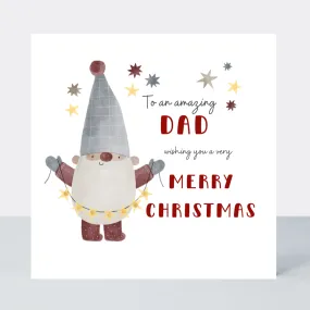 Holly Jolly Dad Christmas Card