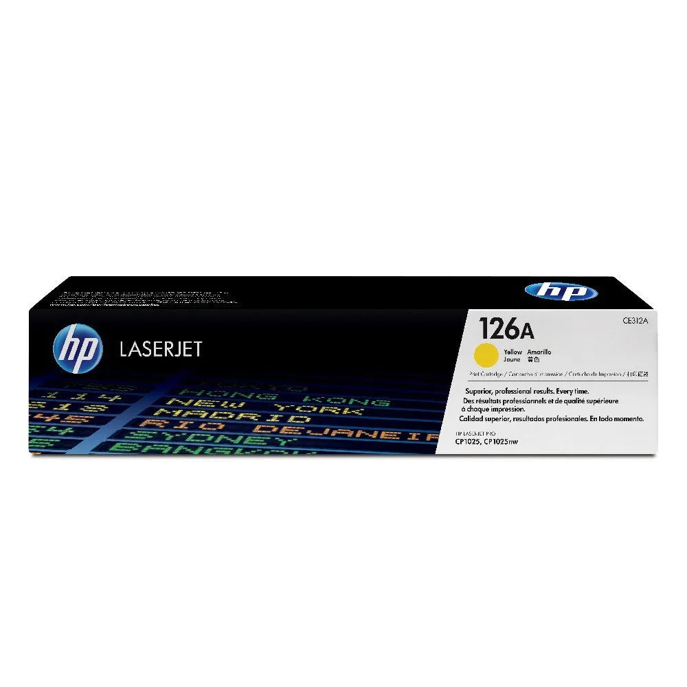 HP 126A Toner Cartridge (Black/Cyan/Magenta/Yellow) ( CE310A CE311A CE312A CE313A )