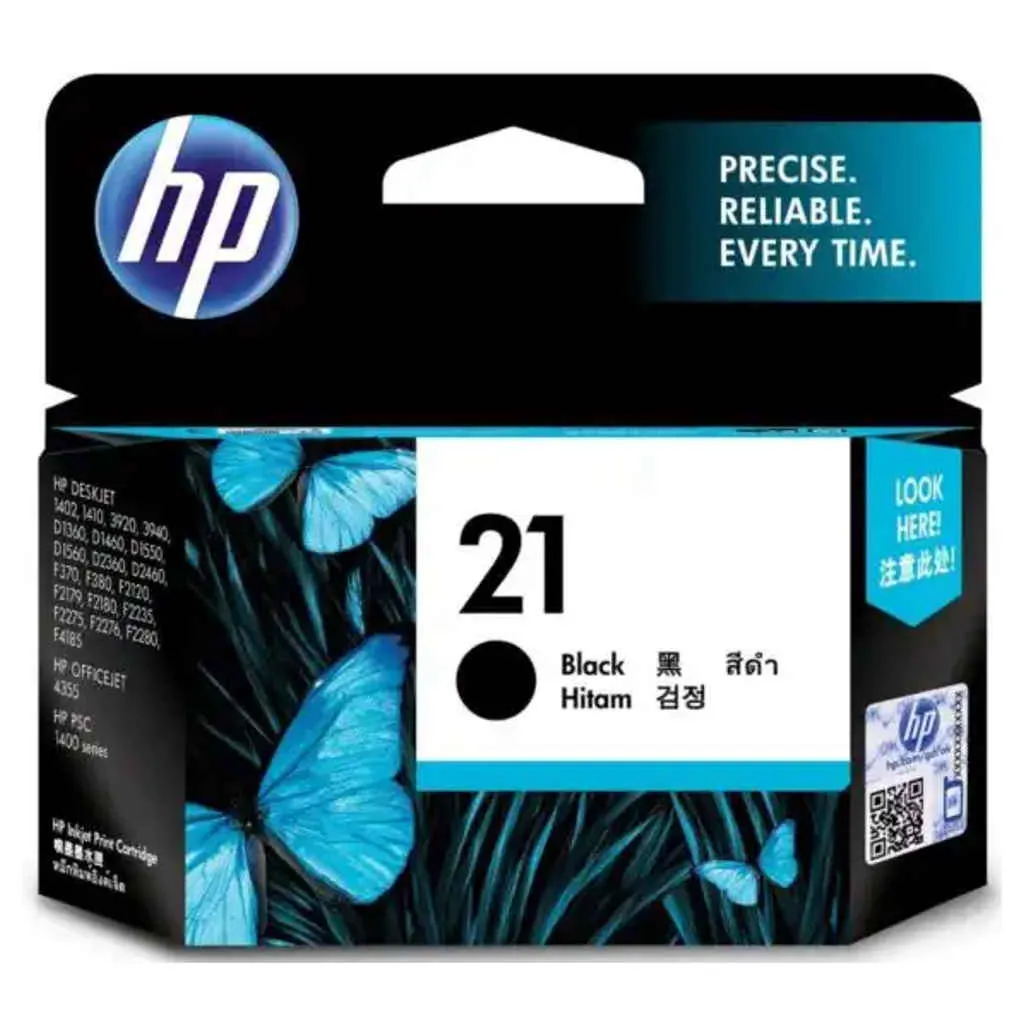 HP 21 Black Original Ink Cartridge