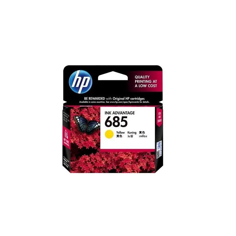 HP 685 Ink Cartridge (Black/Cyan/Magenta/Yellow)