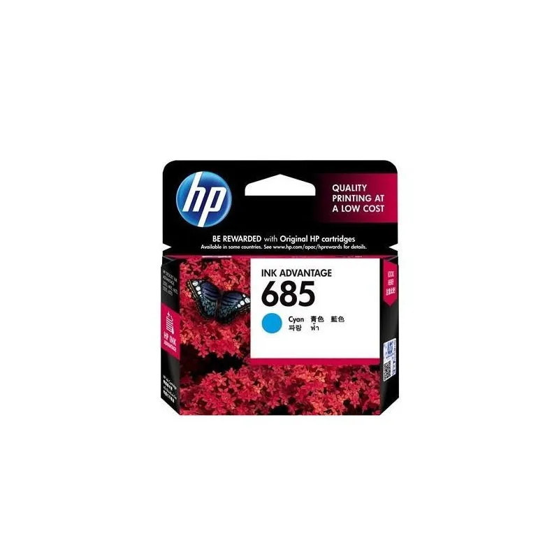 HP 685 Ink Cartridge (Black/Cyan/Magenta/Yellow)