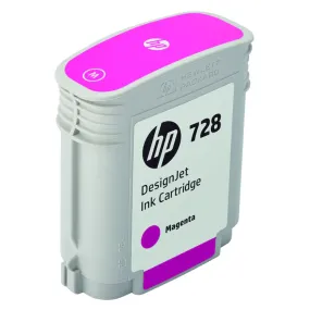 HP 728 40ml Magenta DesignJet Ink Cartridge
